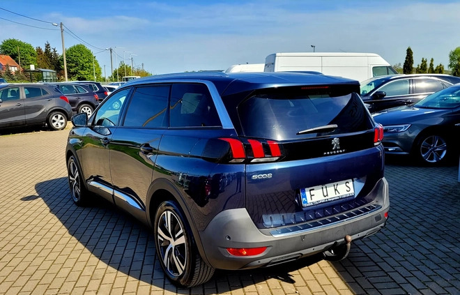 Peugeot 5008 cena 69999 przebieg: 134000, rok produkcji 2019 z Świętochłowice małe 631